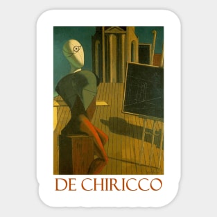 The Prophet (1915) by Giorgio de Chirico Sticker